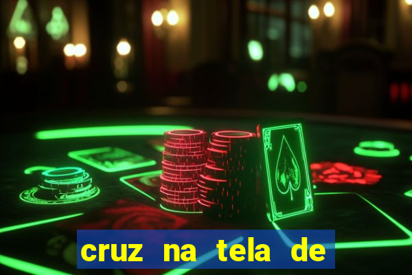 cruz na tela de cruz das